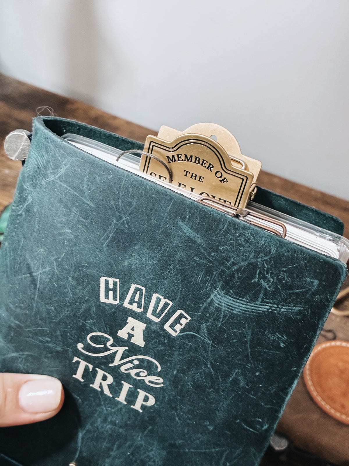 Self Love Club Brass Clip