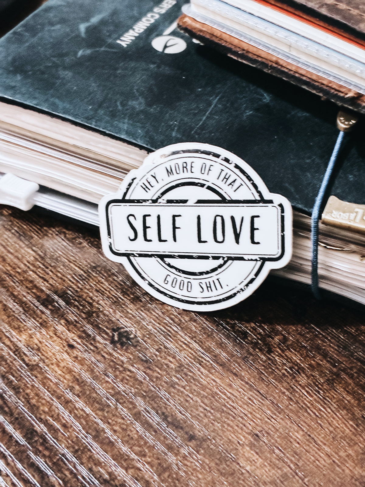 Waterproof VINYL DIECUT STICKER - More of that Self Love