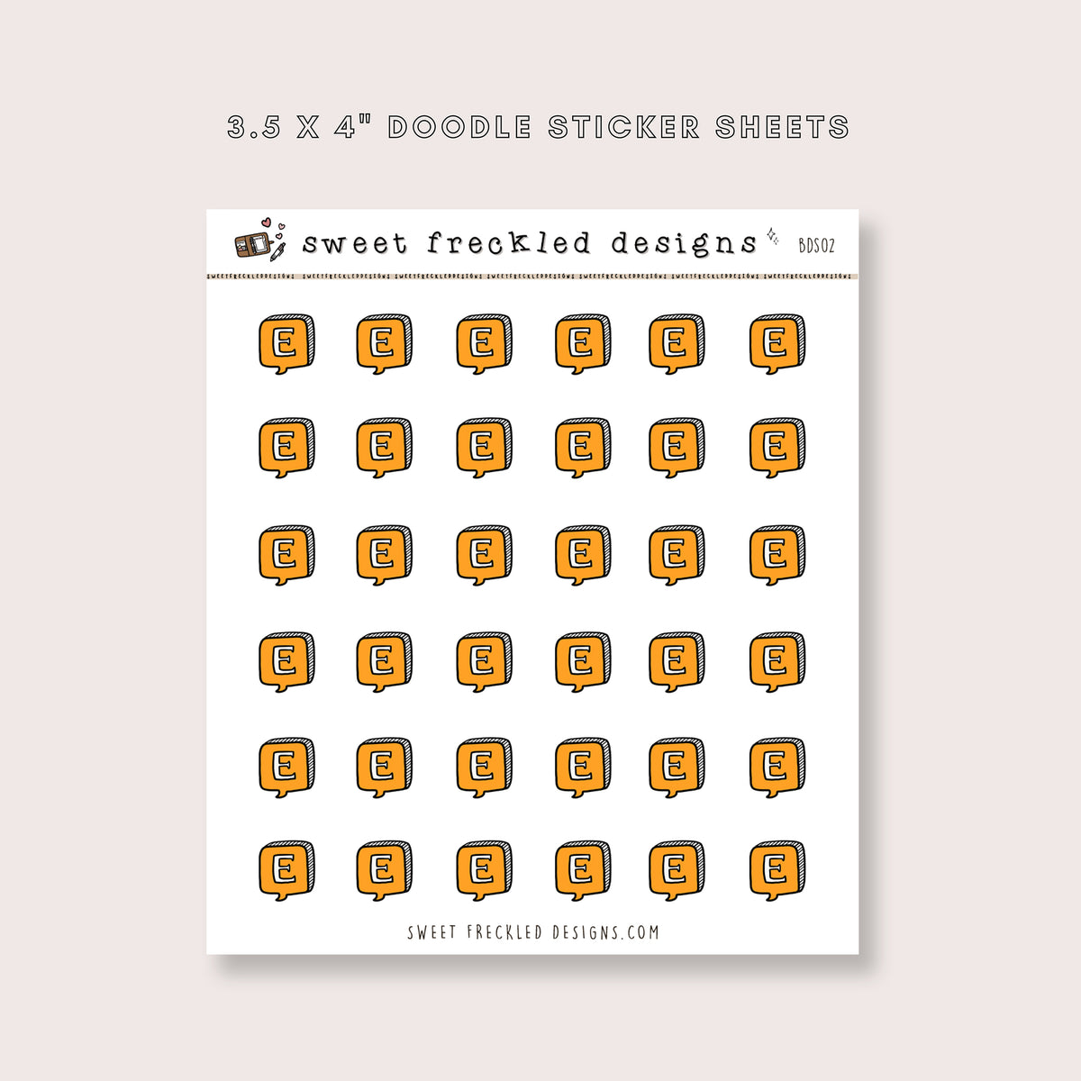Etsy Bubble Stickers