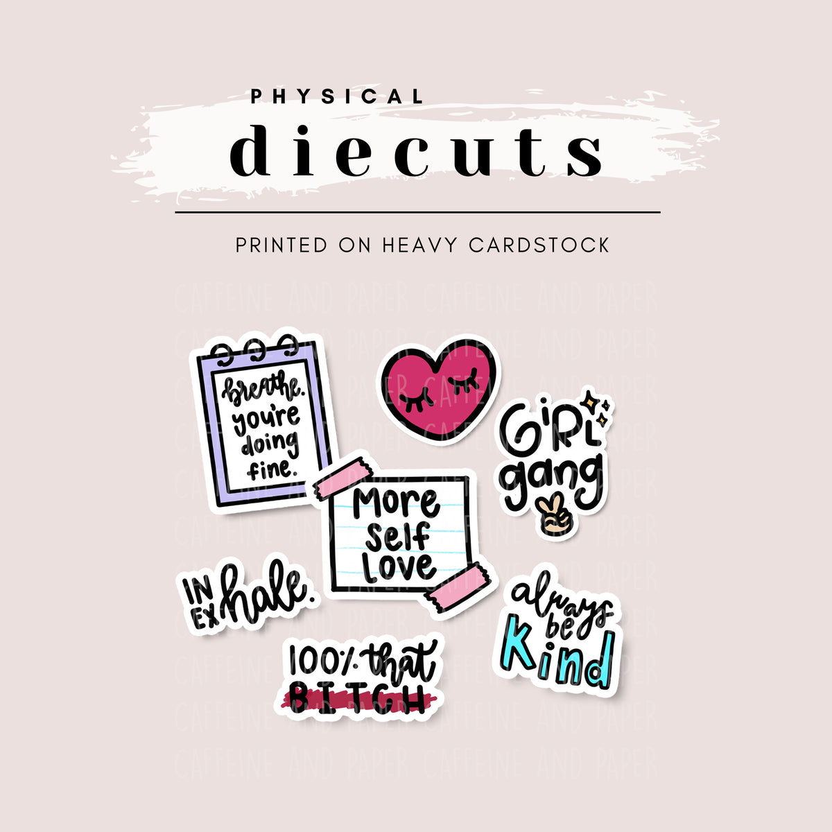 Diecut - Positive Vibes