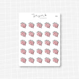 Brain, Please Be Kind Stickers