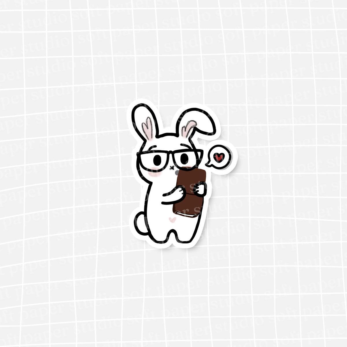 Diecut - Latte the Bunny TN Love