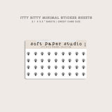 ITTY BITTY Podcast Stickers