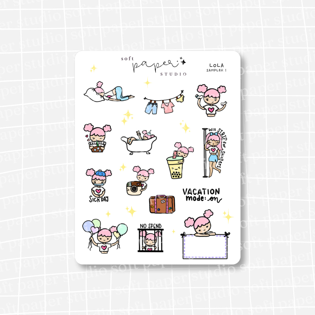 Lola Favorites Sampler Stickers