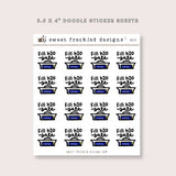 Fill Water Salt Stickers