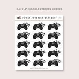 Game On Controller Stickers