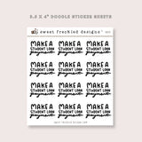 Make a Student Loan Payment Stickers
