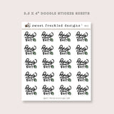 Buy More Shit Stickers