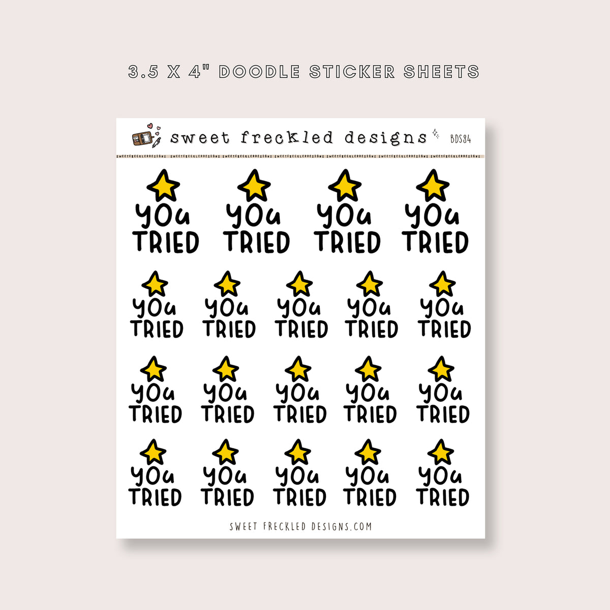 You Tried Stickers