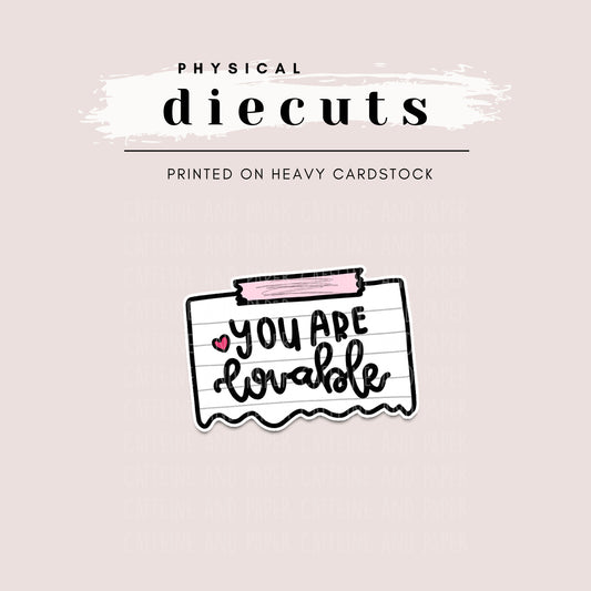 Diecut - You Are Lovable
