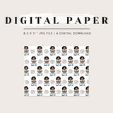 Digital Paper - Cozy Maya