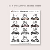 Latte the Bunny Today Banner Stickers