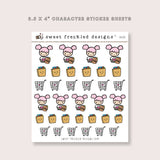 Lola Grocery Shopping Stickers