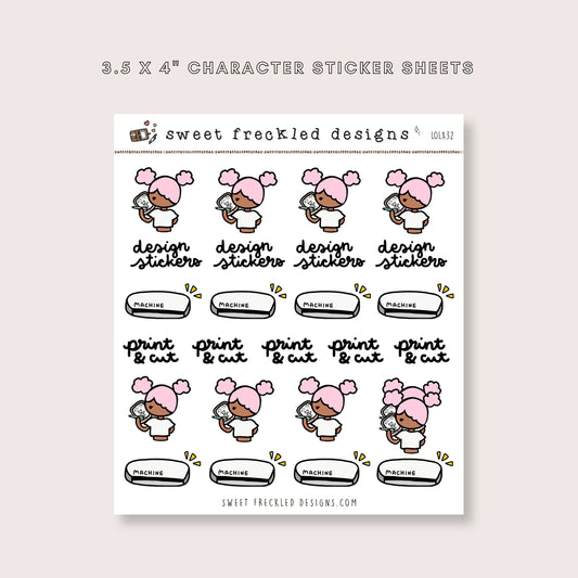 Lola Designs Stickers (Sticker Boss) Stickers