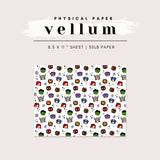 Vellum - Superhero Bubble Faces (2 Colors Available)