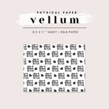 Vellum - Sassy Sayings (5 Styles Available)