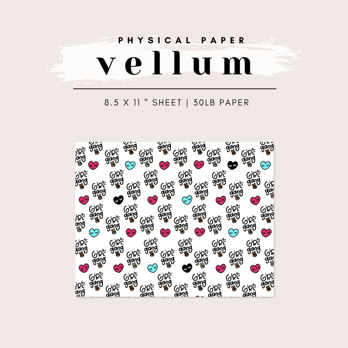 Vellum - Girl Gang